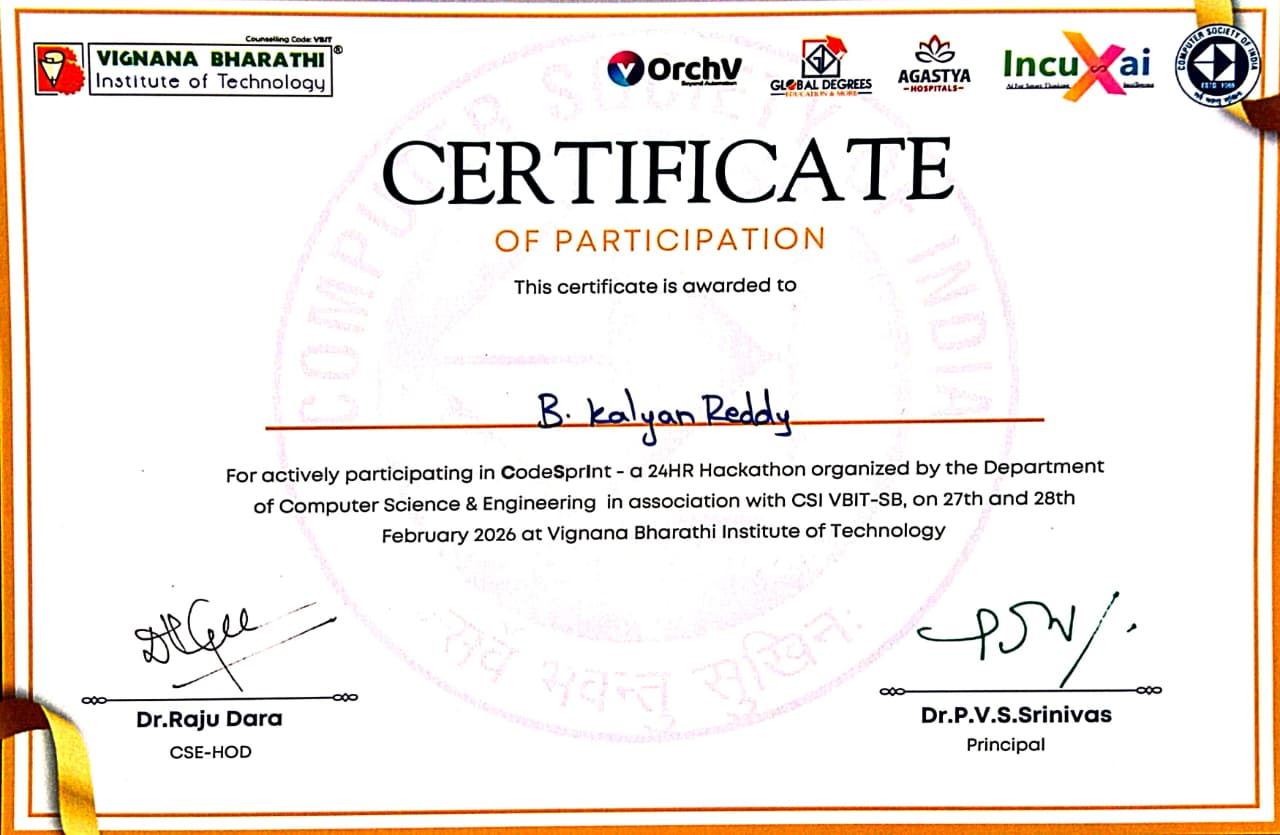 VBIT Participation