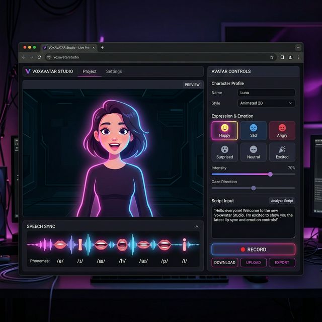 AI Avatar Stream Studio